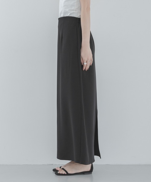 URBAN RESEARCH Sonny Label(アーバンリサーチサニーレーベル)の「Iラインダブルクロススカート(スカート・レディース・ブラック/ブラウン・36/38)」の11枚目の写真