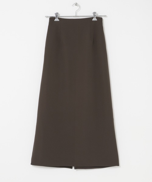 URBAN RESEARCH Sonny Label(アーバンリサーチサニーレーベル)の「Iラインダブルクロススカート(スカート・レディース・ブラック/ブラウン・36/38)」の14枚目の写真