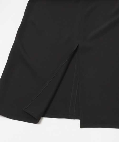 URBAN RESEARCH Sonny Label(アーバンリサーチサニーレーベル)の「Iラインダブルクロススカート(スカート・レディース・ブラック/ブラウン・36/38)」の17枚目の写真