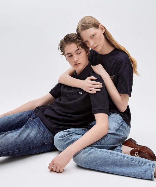 ARMANI EXCHANGE(アルマーニエクスチェンジ)の「【A|X アルマーニ エクスチェンジ】ダークブルーウォッシュ スリムフィット デニムパンツ_J14 SLIM(デニムパンツ・メンズ・ダークブルー・34inch/30inch/29inch/28inch/33inch/32inch/31inch)」の6枚目の写真