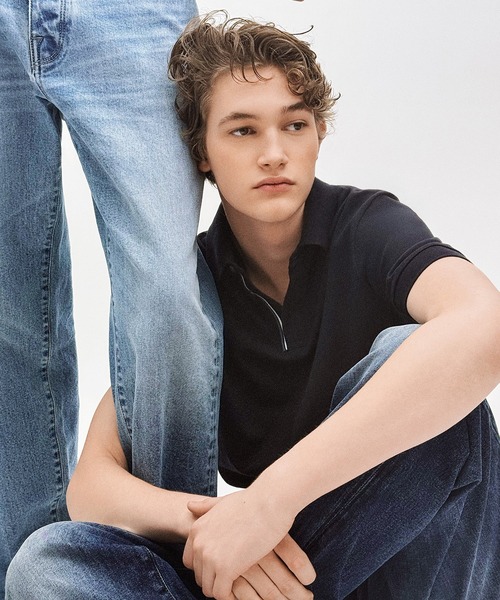ARMANI EXCHANGE(アルマーニエクスチェンジ)の「【A|X アルマーニ エクスチェンジ】ダークブルーウォッシュ スリムフィット デニムパンツ_J14 SLIM(デニムパンツ・メンズ・ダークブルー・34inch/30inch/29inch/28inch/33inch/32inch/31inch)」の7枚目の写真