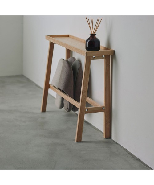 無印良品（ムジルシリョウヒン）の「竹材　スリムトレーテーブル　約幅５４．５×奥行１７×高さ４２ｃｍ（家具・メンズ・その他・FREE）」の6枚目の写真