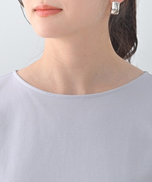 UNTITLED(アンタイトル)の「【洗える/袖シアー】ポンチ袖ボリュームトップス(Tシャツ/カットソー・レディース・ブラック/グレー/オフホワイト・50/48/44/04/02/00)」の20枚目の写真