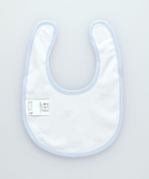 BRANSHES（ブランシェス）の「【おそろい】花刺しゅうスタイ（スタイ/よだれかけ・キッズ・ブルー/オフホワイト・FREE）」の11枚目の写真