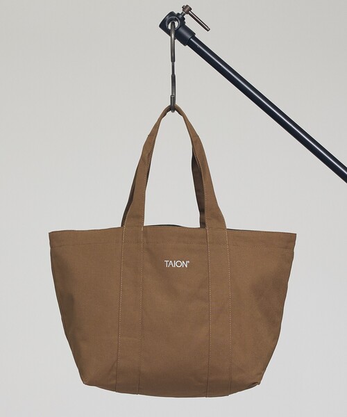Rouge vif la cle(ルージュヴィフラクレ)の「【TAION /タイオン】TOTE BAG-M/トートバッグM/バッグ/リバーシブル【WEB限定】(トートバッグ・レディース・ブラック/ブラウン/ベージュ・フリー)」の10枚目の写真