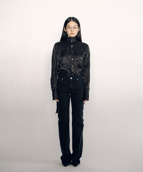 KEISUKEYOSHIDA（ケイスケヨシダ）の「Denim Pants（デニムパンツ・レディース・インディゴブルー/ブラック・L/M）」の15枚目の写真