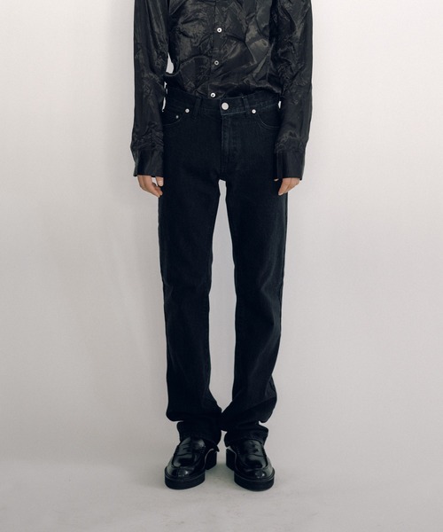 KEISUKEYOSHIDA（ケイスケヨシダ）の「Denim Pants（デニムパンツ・レディース・インディゴブルー/ブラック・L/M）」の16枚目の写真