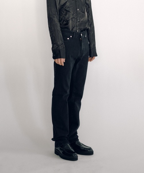 KEISUKEYOSHIDA（ケイスケヨシダ）の「Denim Pants（デニムパンツ・レディース・インディゴブルー/ブラック・L/M）」の17枚目の写真