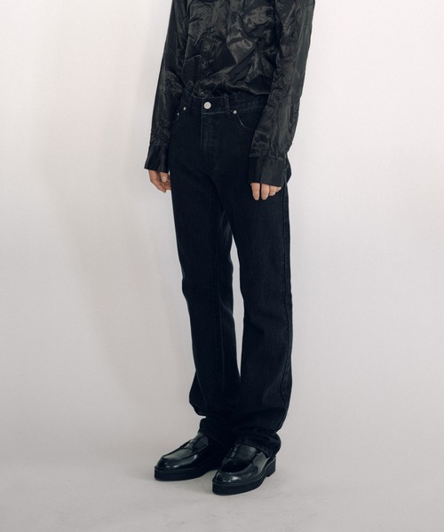 KEISUKEYOSHIDA（ケイスケヨシダ）の「Denim Pants（デニムパンツ・レディース・インディゴブルー/ブラック・L/M）」の18枚目の写真