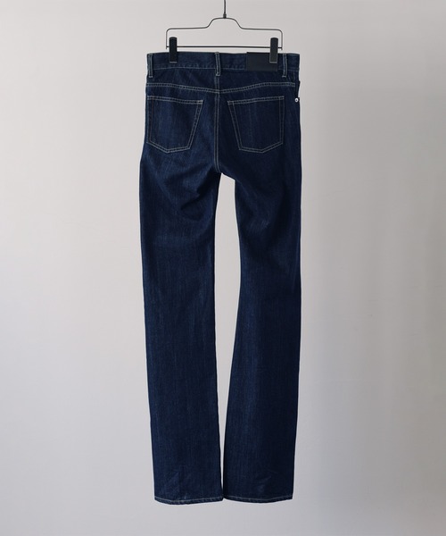 KEISUKEYOSHIDA（ケイスケヨシダ）の「Denim Pants（デニムパンツ・レディース・インディゴブルー/ブラック・L/M）」の6枚目の写真