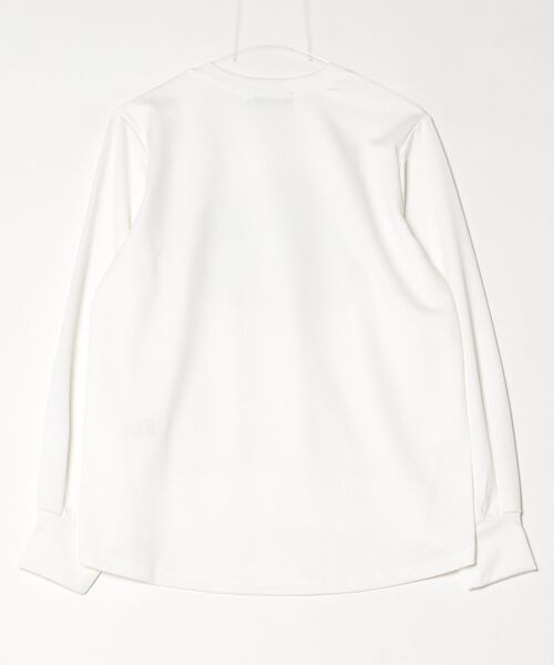 PATRIOT TAXI SELECT(パトリオットタクシーセレクト)の「【BLUE POOL ROAD】フォトプリントデザインプルオーバー(Tシャツ/カットソー・レディース・ブラック/グレイッシュベージュ/オフホワイト/パープル系その他・MEDIUM/LARGE/LL/3L)」の5枚目の写真