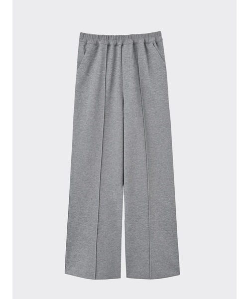 Brown&Street(ブラウンアンドストリート)の「センターシームポンチパンツ(スウェットパンツ・レディース・ブラック/ヘザーグレー・FREE)」の15枚目の写真