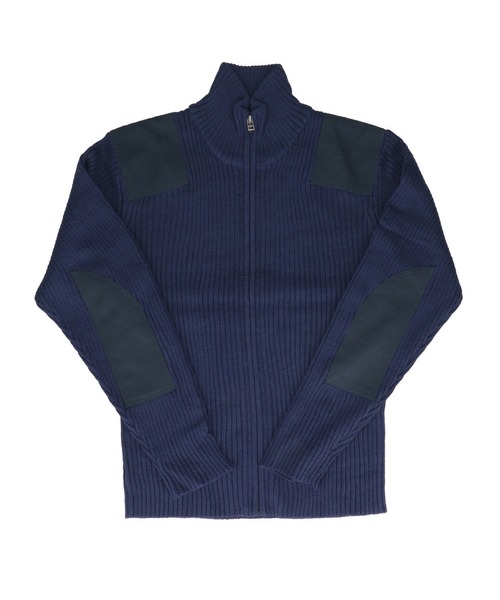 BACKYARD FAMILY(バックヤードファミリー)の「HOUSTON 2510 COMMAND ZIP SWEATER(ニット/セーター・メンズ・ブラック/チャコールグレー/ネイビー・XL/M/L)」の3枚目の写真