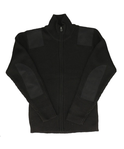 BACKYARD FAMILY(バックヤードファミリー)の「HOUSTON 2510 COMMAND ZIP SWEATER(ニット/セーター・メンズ・ブラック/チャコールグレー/ネイビー・XL/M/L)」の1枚目の写真