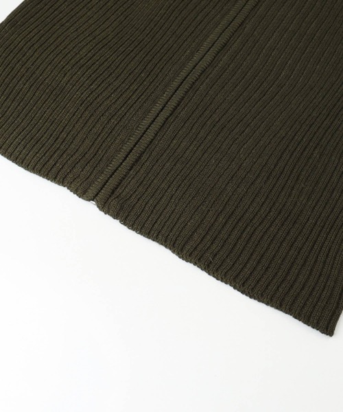 BACKYARD FAMILY(バックヤードファミリー)の「HOUSTON 2510 COMMAND ZIP SWEATER(ニット/セーター・メンズ・ブラック/チャコールグレー/ネイビー・XL/M/L)」の6枚目の写真