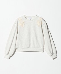 green label relaxing | 裏毛 コードシシュウ プルオーバー / スウェット / トレーナー / キッズ  140cm-160cm(スウェット)