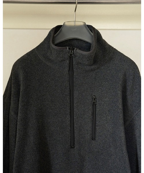 anuke（アンヌーク）の「Fleece 2way Onepiece（ワンピース・レディース・オートミール/チャコールグレー・38inch/36inch）」の10枚目の写真