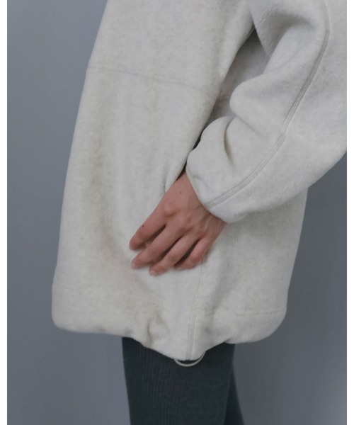 anuke（アンヌーク）の「Fleece 2way Onepiece（ワンピース・レディース・オートミール/チャコールグレー・38inch/36inch）」の20枚目の写真