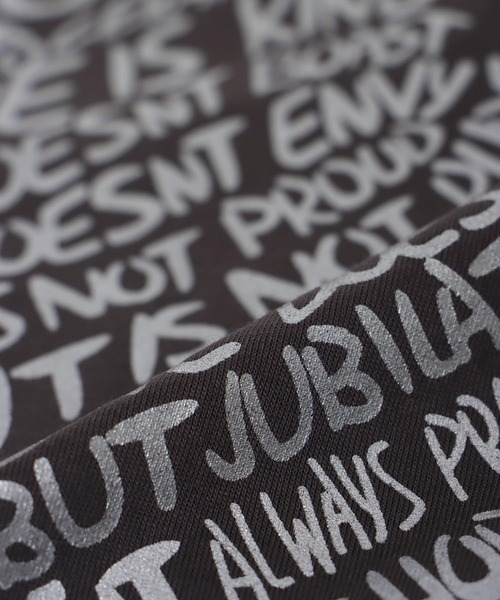 Jines（ジネス）の「ハートロゴTシャツ（Tシャツ/カットソー・レディース・チャコールグレー/ホワイト・38）」の17枚目の写真