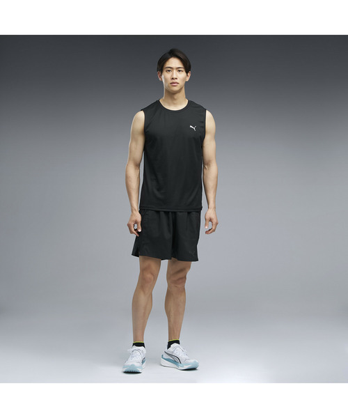 PUMA(プーマ)の「PUMA プーマ メンズ トレーニング スリーブレス Tシャツ(その他トップス・メンズ・ホワイト/ブラック・LARGE/XX-LARGE/MEDIUM/SMALL/X-LARGE)」の4枚目の写真