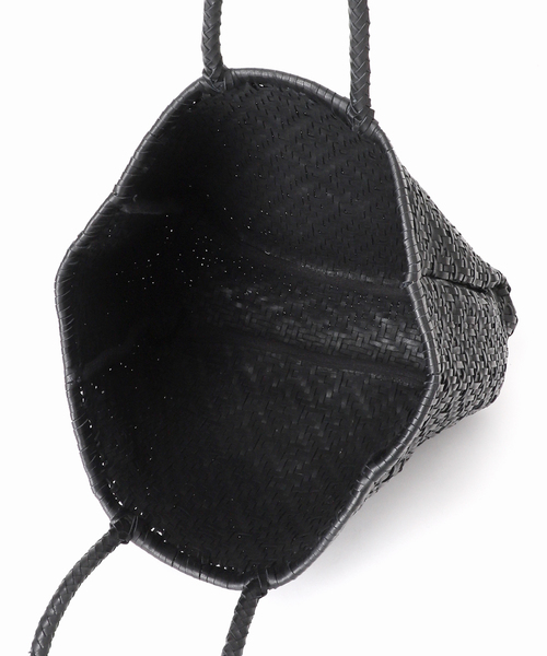 FRAMeWORK（フレームワーク）の「THE BAGMATI ダイヤ編み柄TOTEバック（トートバッグ・レディース・ウッド/ブラック・FREE）」の10枚目の写真
