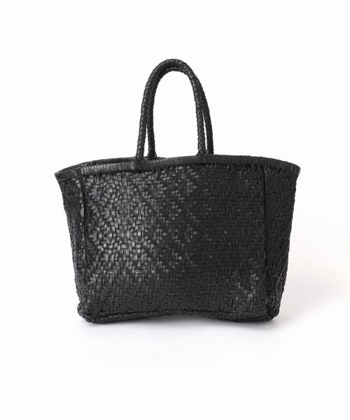 FRAMeWORK（フレームワーク）の「THE BAGMATI ダイヤ編み柄TOTEバック（トートバッグ・レディース・ウッド/ブラック・FREE）」の12枚目の写真