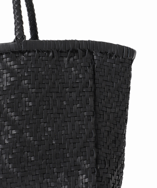 FRAMeWORK（フレームワーク）の「THE BAGMATI ダイヤ編み柄TOTEバック（トートバッグ・レディース・ウッド/ブラック・FREE）」の13枚目の写真