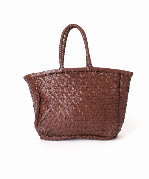 FRAMeWORK（フレームワーク）の「THE BAGMATI ダイヤ編み柄TOTEバック（トートバッグ・レディース・ウッド/ブラック・FREE）」の14枚目の写真