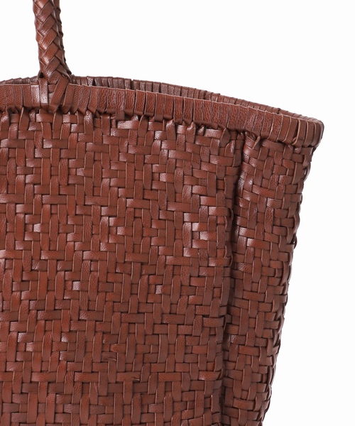 FRAMeWORK（フレームワーク）の「THE BAGMATI ダイヤ編み柄TOTEバック（トートバッグ・レディース・ウッド/ブラック・FREE）」の15枚目の写真