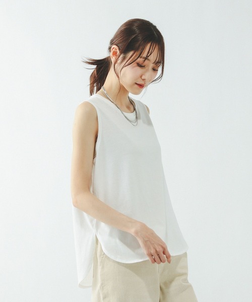 GLOBAL WORK(グローバルワーク)の「ヘビロッTEE裾アソートタンク/636766(タンクトップ・レディース・その他1/その他2・SHORT/REGULAR)」の1枚目の写真