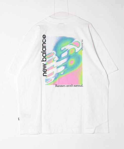 NEW BALANCE（ニューバランス）の「トライロゴヒートマップTシャツ（Tシャツ/カットソー・メンズ・ホワイト/ライトパープル/ブラック・XX-LARGE/X-LARGE/MEDIUM/SMALL/LARGE）」の11枚目の写真