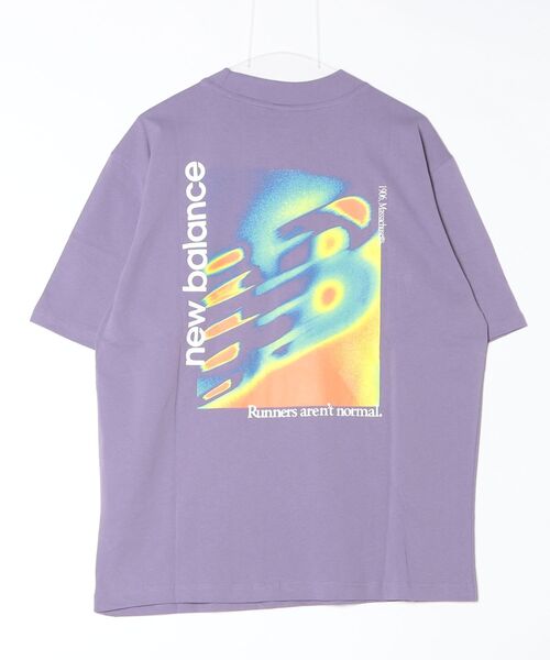 NEW BALANCE（ニューバランス）の「トライロゴヒートマップTシャツ（Tシャツ/カットソー・メンズ・ホワイト/ライトパープル/ブラック・XX-LARGE/X-LARGE/MEDIUM/SMALL/LARGE）」の9枚目の写真