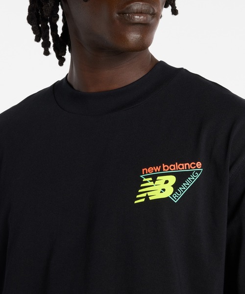 NEW BALANCE（ニューバランス）の「トライロゴヒートマップTシャツ（Tシャツ/カットソー・メンズ・ホワイト/ライトパープル/ブラック・XX-LARGE/X-LARGE/MEDIUM/SMALL/LARGE）」の19枚目の写真
