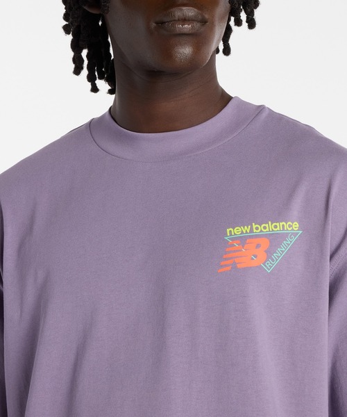 NEW BALANCE（ニューバランス）の「トライロゴヒートマップTシャツ（Tシャツ/カットソー・メンズ・ホワイト/ライトパープル/ブラック・XX-LARGE/X-LARGE/MEDIUM/SMALL/LARGE）」の14枚目の写真