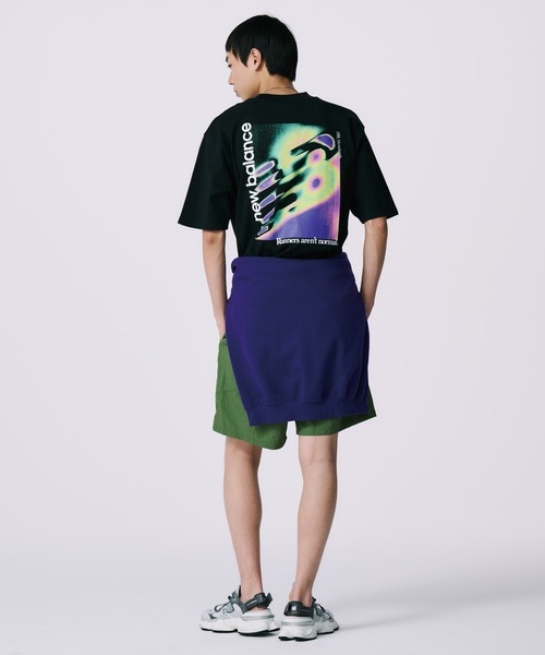 NEW BALANCE（ニューバランス）の「トライロゴヒートマップTシャツ（Tシャツ/カットソー・メンズ・ホワイト/ライトパープル/ブラック・XX-LARGE/X-LARGE/MEDIUM/SMALL/LARGE）」の7枚目の写真