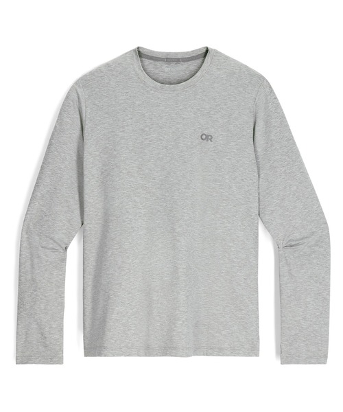 OUTDOOR RESEARCH(アウトドアリサーチ)の「OUTDOOR RESEARCH/アウトドアリサーチ ActiveIce Spectrum Sun Long Sleeve Tee(Tシャツ/カットソー・メンズ・グレー/ブルー・LARGE/MEDIUM)」の1枚目の写真