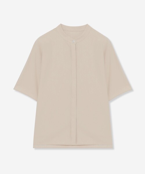 MACKINTOSH LONDON(マッキントッシュ ロンドン)の「トリコットストレッチブラウス(シャツ/ブラウス・レディース・ベージュ/ネイビー/オフホワイト/ブラック・38)」の3枚目の写真