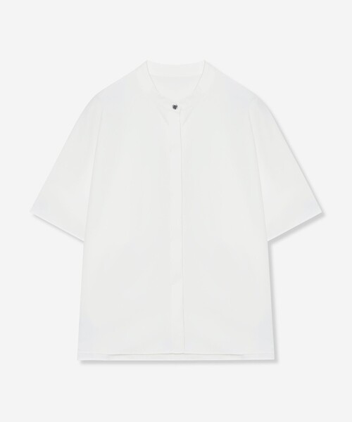 MACKINTOSH LONDON(マッキントッシュ ロンドン)の「トリコットストレッチブラウス(シャツ/ブラウス・レディース・ベージュ/ネイビー/オフホワイト/ブラック・38)」の1枚目の写真