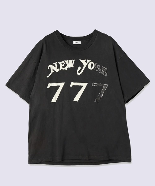Jieda（ジエダ）の「777 TEE（Tシャツ/カットソー・メンズ・ブラック/ネイビー/ホワイト・1/2）」の3枚目の写真