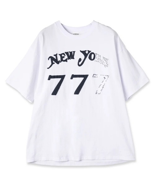 Jieda（ジエダ）の「777 TEE（Tシャツ/カットソー・メンズ・ブラック/ネイビー/ホワイト・1/2）」の21枚目の写真