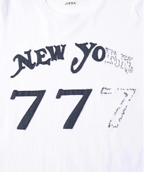 Jieda（ジエダ）の「777 TEE（Tシャツ/カットソー・メンズ・ブラック/ネイビー/ホワイト・1/2）」の19枚目の写真