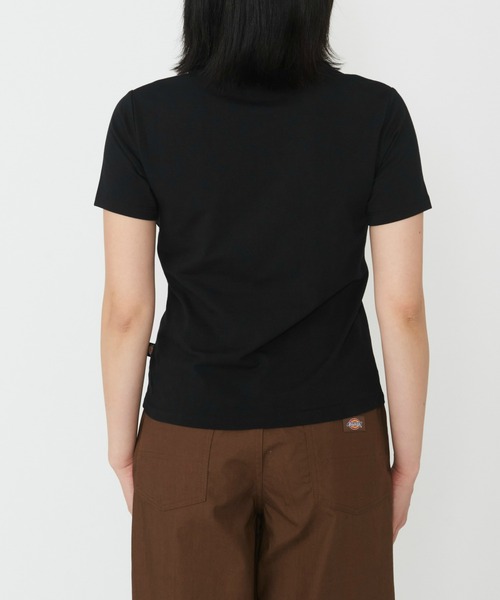 Dickies（ディッキーズ）の「Dickies/ディッキーズ グラフィックTシャツ 半袖/ブランドロゴTシャツ/ロゴT（Tシャツ/カットソー・レディース・レッド/ホワイト/ブラック・X-SMALL/MEDIUM/SMALL）」の14枚目の写真