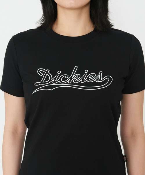 Dickies（ディッキーズ）の「Dickies/ディッキーズ グラフィックTシャツ 半袖/ブランドロゴTシャツ/ロゴT（Tシャツ/カットソー・レディース・レッド/ホワイト/ブラック・X-SMALL/MEDIUM/SMALL）」の16枚目の写真