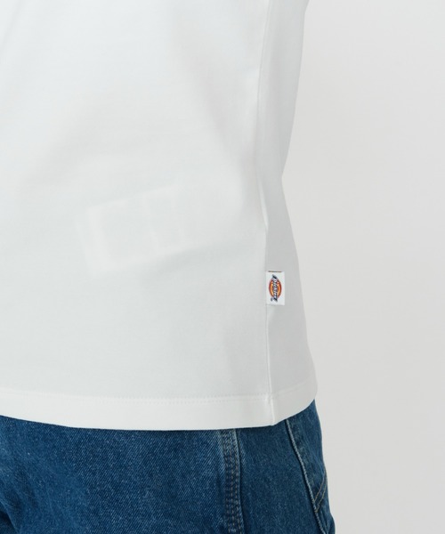 Dickies（ディッキーズ）の「Dickies/ディッキーズ グラフィックTシャツ 半袖/ブランドロゴTシャツ/ロゴT（Tシャツ/カットソー・レディース・レッド/ホワイト/ブラック・X-SMALL/MEDIUM/SMALL）」の8枚目の写真