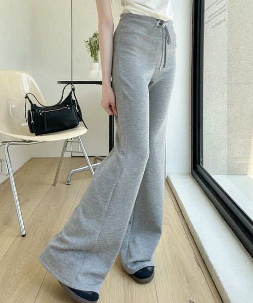 Ada.(エイダ)の「ストレート シルエット カット パンツ(その他パンツ・レディース・グレー/ブラック/チャコール・S/M)」の14枚目の写真