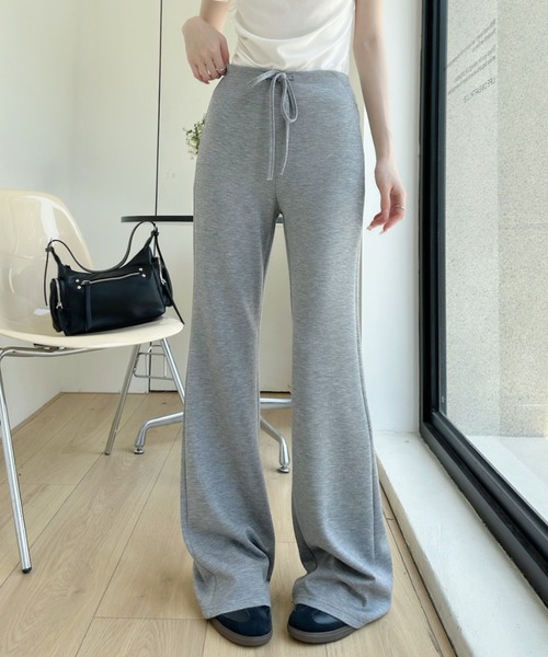 Ada.(エイダ)の「ストレート シルエット カット パンツ(その他パンツ・レディース・グレー/ブラック/チャコール・S/M)」の13枚目の写真