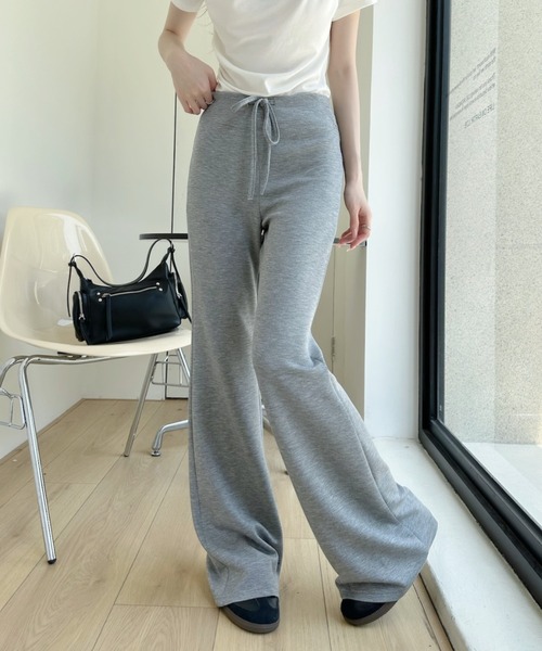Ada.(エイダ)の「ストレート シルエット カット パンツ(その他パンツ・レディース・グレー/ブラック/チャコール・S/M)」の12枚目の写真