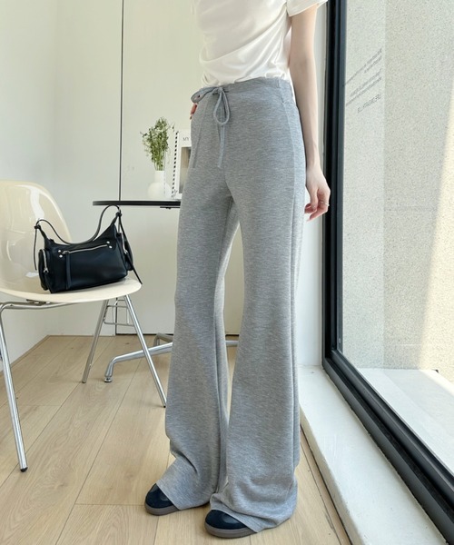 Ada.(エイダ)の「ストレート シルエット カット パンツ(その他パンツ・レディース・グレー/ブラック/チャコール・S/M)」の11枚目の写真