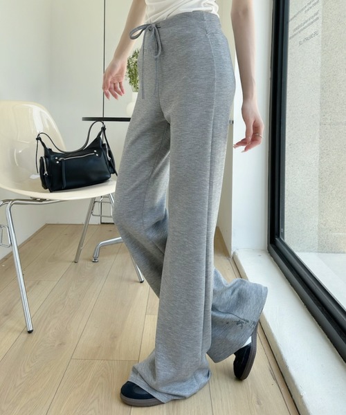 Ada.(エイダ)の「ストレート シルエット カット パンツ(その他パンツ・レディース・グレー/ブラック/チャコール・S/M)」の10枚目の写真