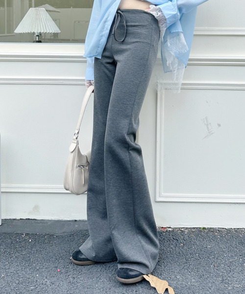 Ada.(エイダ)の「ストレート シルエット カット パンツ(その他パンツ・レディース・グレー/ブラック/チャコール・S/M)」の15枚目の写真